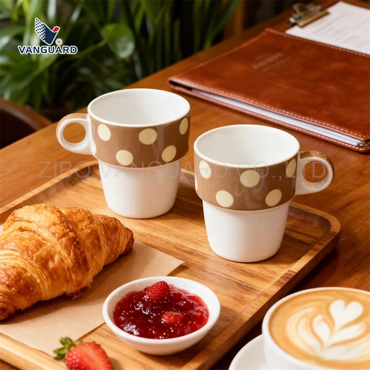 Porselèn Coffee Cup Set